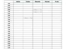 44 Online Middle School Schedule Template Free Layouts for Middle School Schedule Template Free