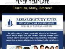 Research Flyer Template