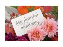 44 Online Sympathy Card Template Free Photo for Sympathy Card Template Free