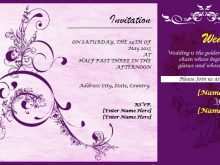 Wedding Card Templates In Word