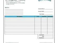 44 Printable Blank Invoice Receipt Template in Photoshop by Blank Invoice Receipt Template