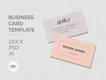44 Printable Business Card Template Docx Now by Business Card Template Docx