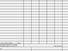 House Repair Invoice Template