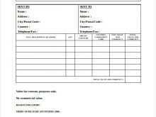 44 Printable Invoice Template Tnt for Invoice Template Tnt