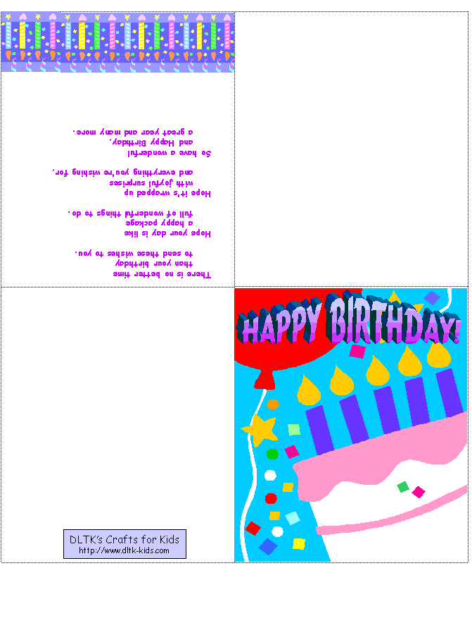 Printable Birthday Card Maker