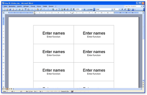 44 Report Microsoft Name Card Template Photo with Microsoft Name Card Template