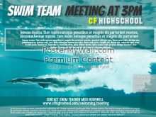44 Report Swim Team Flyer Templates for Ms Word for Swim Team Flyer Templates