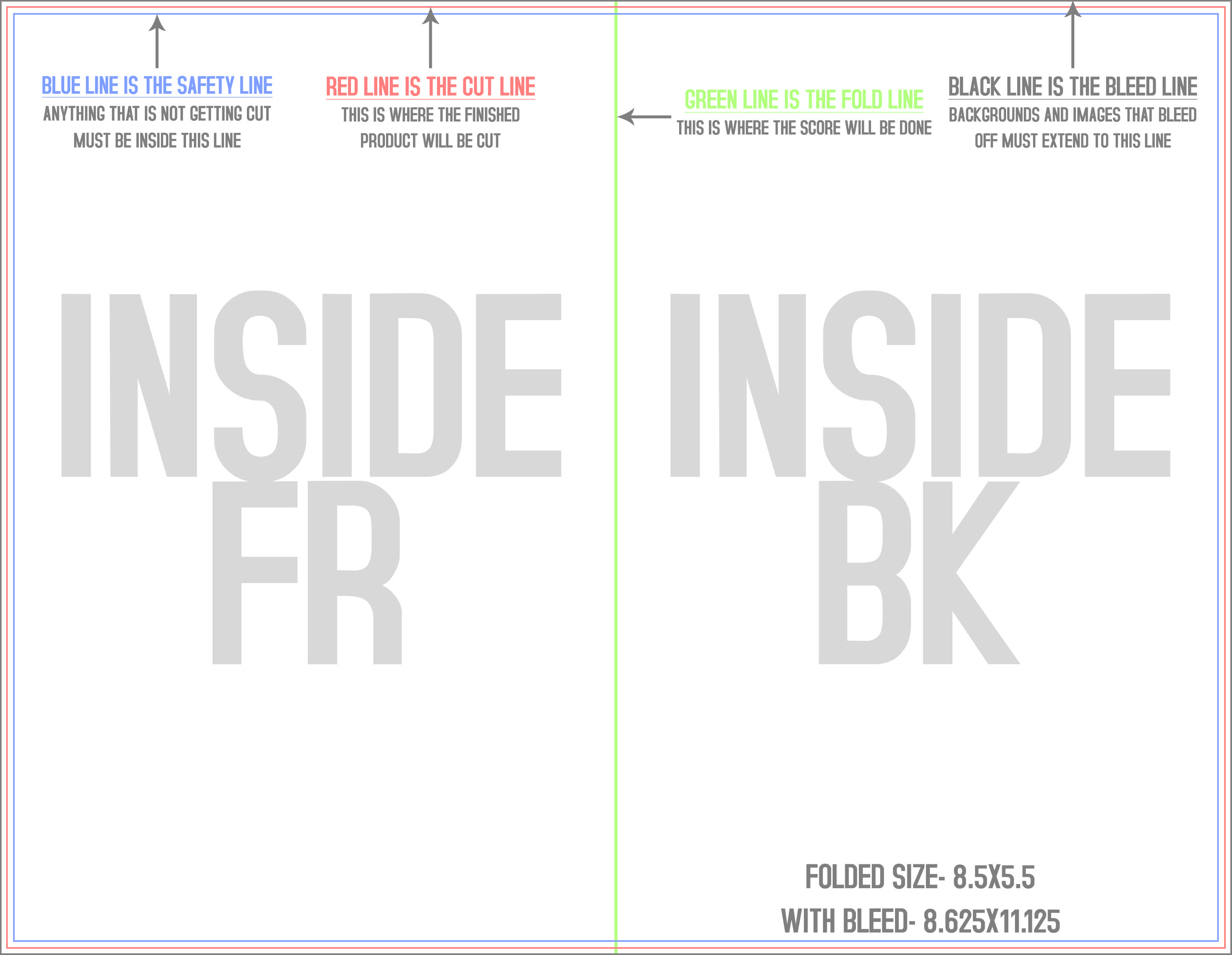 44 Standard 8 X 11 Card Template Templates by 8 X 11 Card Template