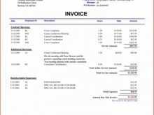 44 Standard Consulting Invoice Form With Stunning Design for Consulting Invoice Form