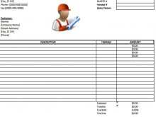 44 Standard Employee Invoice Template Excel Layouts with Employee Invoice Template Excel