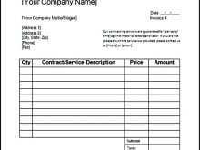 44 Standard It Contractor Invoice Template For Free for It Contractor Invoice Template