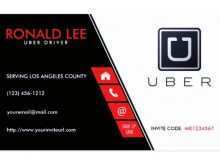 44 Standard Uber Business Card Template Free for Ms Word for Uber Business Card Template Free