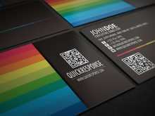 44 The Best Business Card Templates With Qr Code PSD File by Business Card Templates With Qr Code