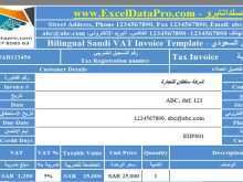 44 The Best Vat Invoice Template Saudi Arabia Formating by Vat Invoice Template Saudi Arabia