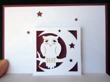 44 Visiting Owl Pop Up Card Template Templates by Owl Pop Up Card Template