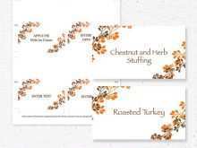 44 Visiting Thanksgiving Tent Card Template With Stunning Design with Thanksgiving Tent Card Template