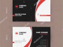 Personal Name Card Template