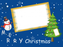 45 Adding Snowman Christmas Card Template With Stunning Design for Snowman Christmas Card Template
