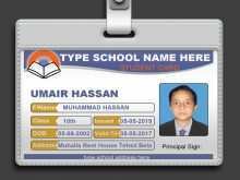 Student Id Card Template In Excel