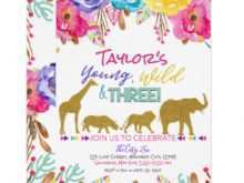 45 Adding Zoo Birthday Card Template Download by Zoo Birthday Card Template