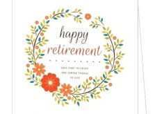 45 Best Free Printable Retirement Card Template in Word by Free Printable Retirement Card Template
