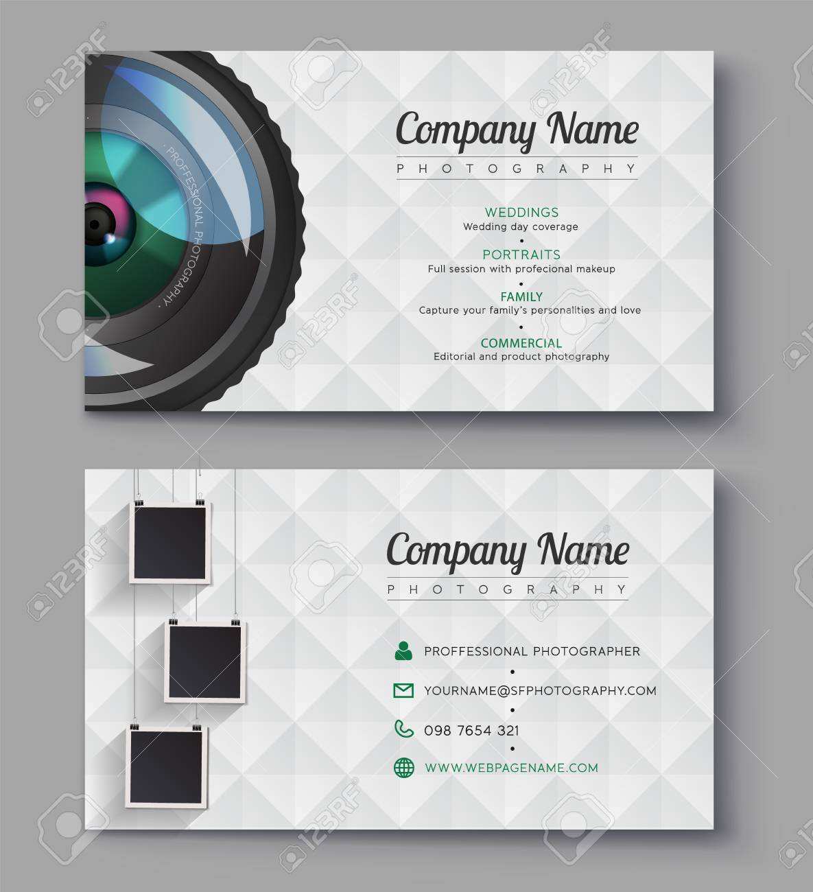 20 Best Photography Business Card Templates Illustrator For Free Within Photography Business Card Templates Free Download