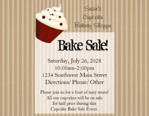 45 Blank Bakery Flyer Templates Free Download by Bakery Flyer Templates Free