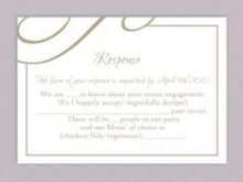 45 Blank Free Printable Wedding Response Card Template With Stunning Design for Free Printable Wedding Response Card Template