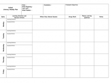 45 Creating 6 Class Lesson Plan Template Maker by 6 Class Lesson Plan Template