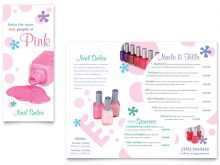 45 Creating Nail Salon Flyer Templates Free With Stunning Design with Nail Salon Flyer Templates Free