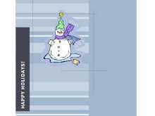 45 Creating Snowman Card Template Free for Ms Word for Snowman Card Template Free