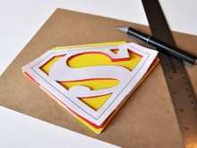 45 Creative Superman Father S Day Card Template Maker with Superman Father S Day Card Template