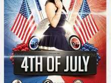 4Th Of July Party Flyer Templates