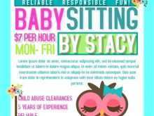 45 Customize Free Babysitting Templates Flyer Now for Free Babysitting Templates Flyer