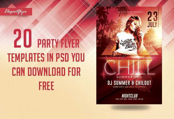 45 Customize Free Party Flyer Psd Templates Download in Photoshop with Free Party Flyer Psd Templates Download