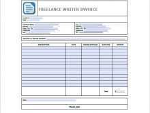 45 Customize Invoice Template For Freelance Work Now for Invoice Template For Freelance Work