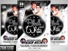 45 Customize Our Free Black And White Party Flyer Template with Black And White Party Flyer Template