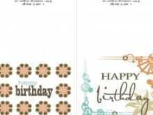 45 Format Birthday Card Templates To Print Free Layouts with Birthday Card Templates To Print Free