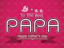 45 Format Simple Father S Day Card Templates With Stunning Design for Simple Father S Day Card Templates