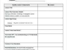 45 Free 6 Class Lesson Plan Template for Ms Word with 6 Class Lesson Plan Template