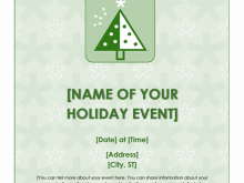 45 Free Holiday Event Flyer Template Layouts by Holiday Event Flyer Template