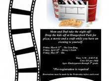 45 Free Printable Family Movie Night Flyer Template for Ms Word with Family Movie Night Flyer Template