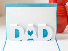 45 Free Printable Father S Day Pop Up Card Templates PSD File for Father S Day Pop Up Card Templates