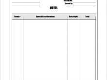 45 Free Printable Hotel Invoice Template Pdf With Stunning Design by Hotel Invoice Template Pdf