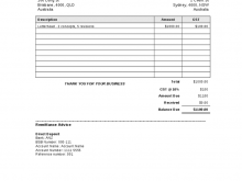 45 Free Printable Tax Invoice Template Doc Photo with Tax Invoice Template Doc