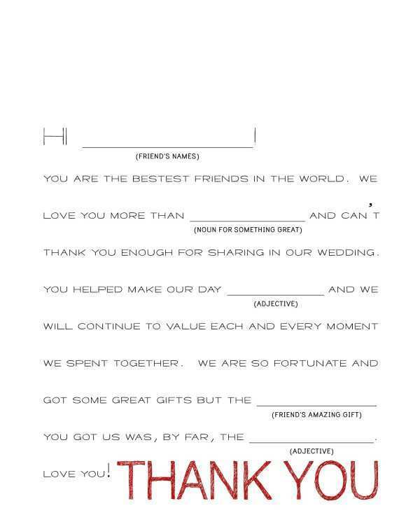 45 Free Thank You Card Template Wedding Shower Layouts by Thank You Card Template Wedding Shower