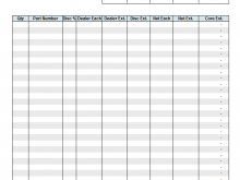 Garage Service Invoice Template