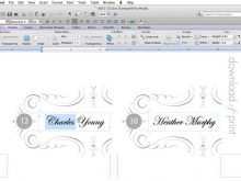 45 Online Place Card Template In Word for Ms Word by Place Card Template In Word