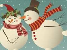 45 Online Snowman Card Template Free in Word for Snowman Card Template Free