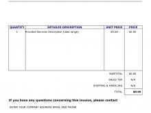 45 Printable Company Invoice Template Uk in Word for Company Invoice Template Uk